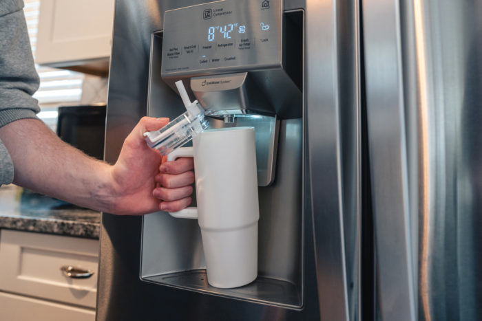 Mug 750ml avec poignée en plastique recyclé RCS Tana – Image 20