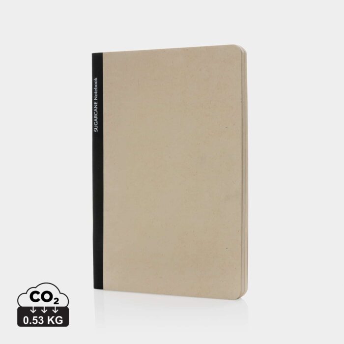 Carnet A5 en papier canne à sucre Stylo – Image 1