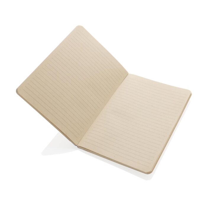 Carnet A5 en papier canne à sucre Stylo – Image 3