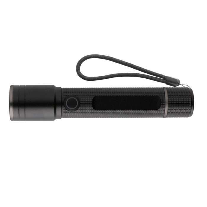 Lampe torche 3W rechargeable par USB en alu RCS Gear X – Image 2