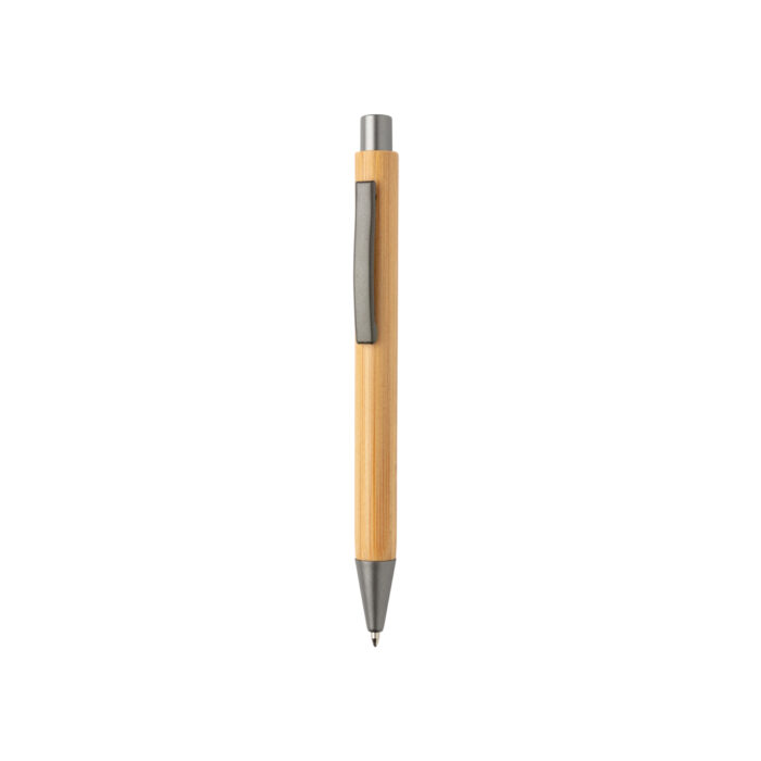 Stylo en bambou au design épuré – Image 2