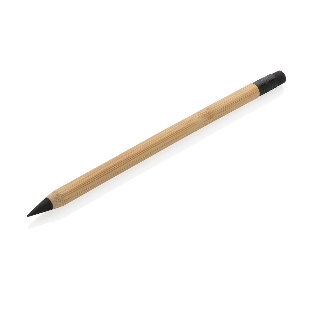 P611.099__B_1__70bc99df2339479691a76c29edb04321 Crayon infini en bambou avec gomme – Image 2