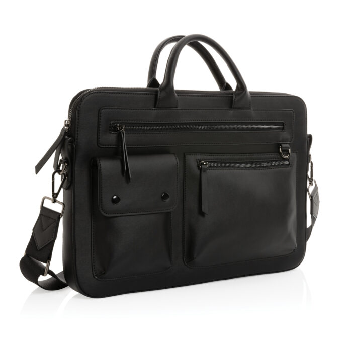 Sacoche ordinateur 14'' Swiss Peak en PU recyclé GRS – Image 2