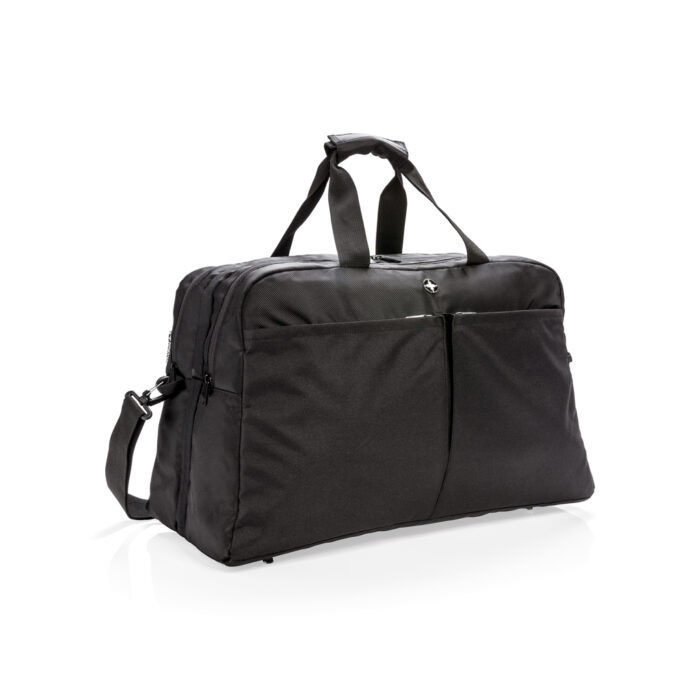 Sac de sport avec ouverture type valise Swiss Peak anti RFID – Image 2