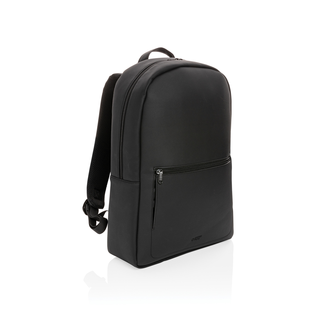 P762.561__B_1__d7b24e501d16429c863bd5fc85a33649 Sac à dos pour ordinateur portable en PU Swiss Peak – Image 2