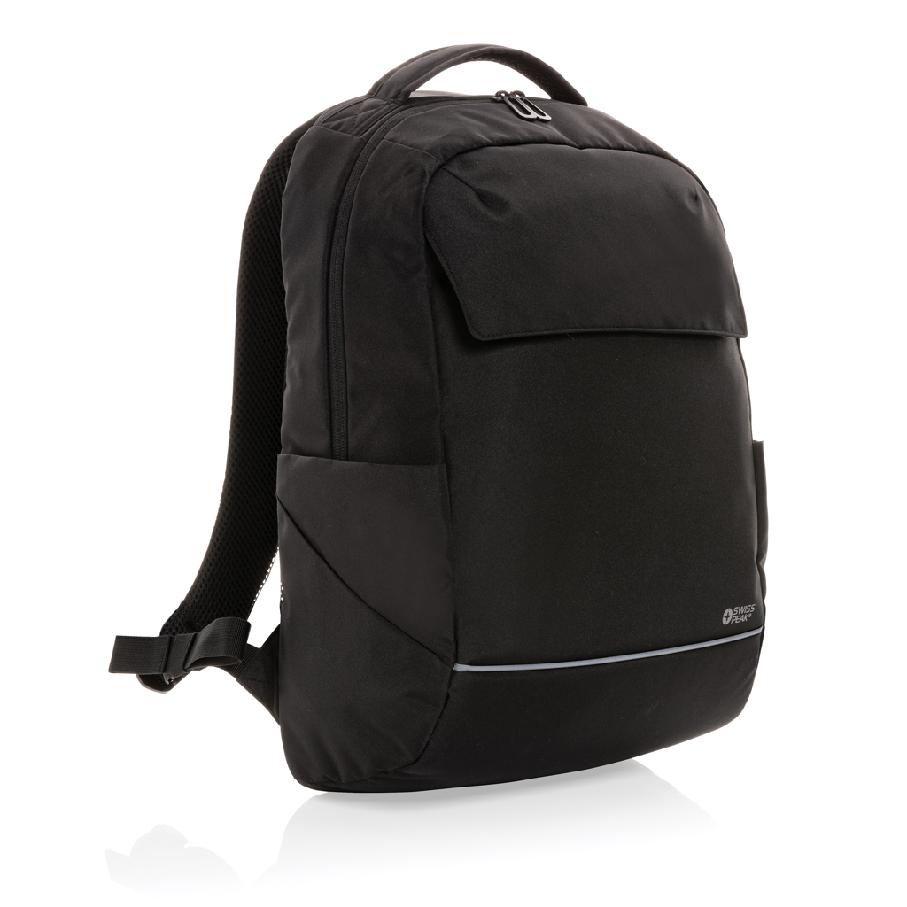 P763.031__B_1__04b8405bcd5e47419d3cbe8e71577fb1 Sac à dos ordinateur 15.6" Swiss Peak Brooke en rPET AWARE™ – Image 2