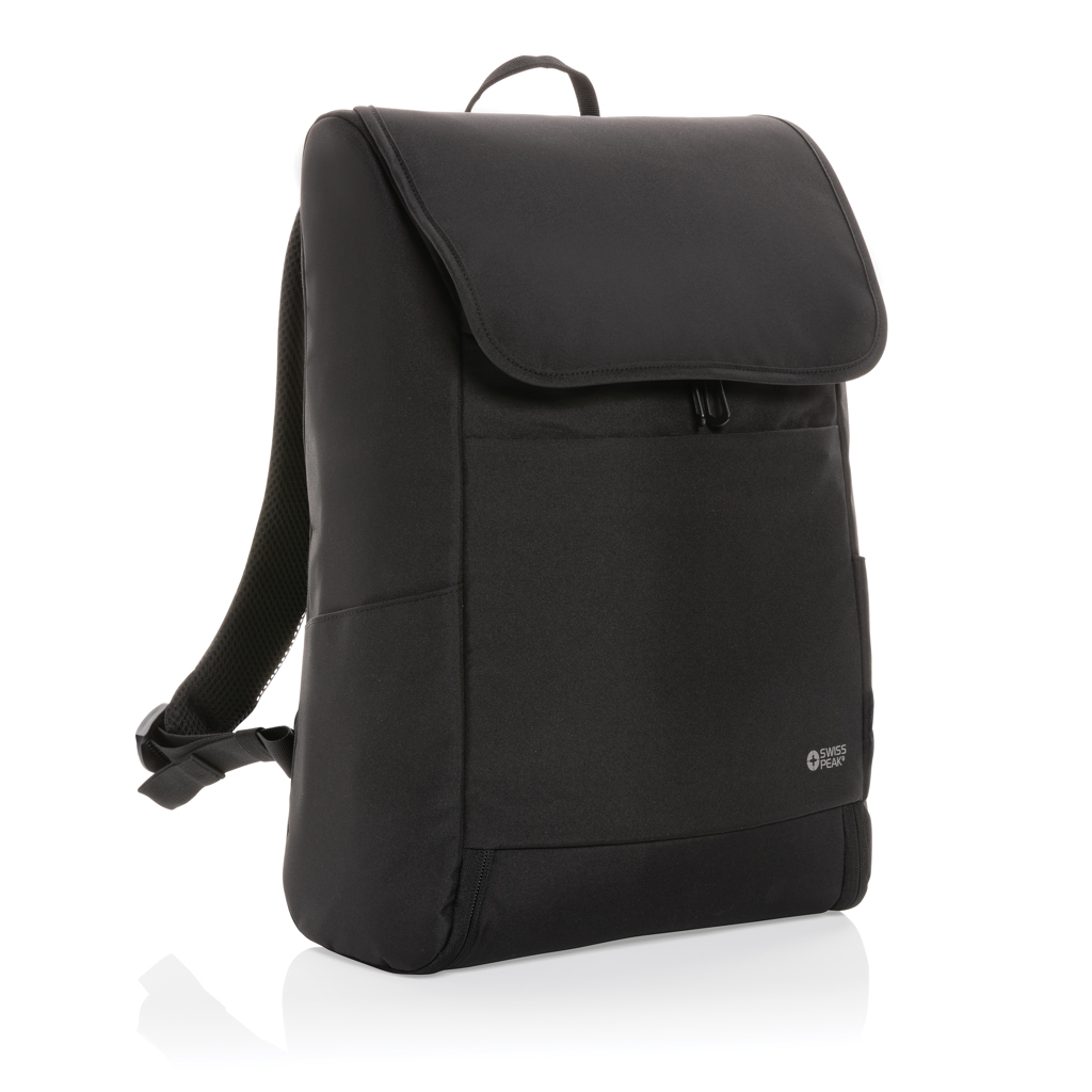 P763.041__B_1__363b6551f2f647468f4a34394756c03a Sac à dos 15" en rPET AWARE™ Swiss Peak Fern – Image 2