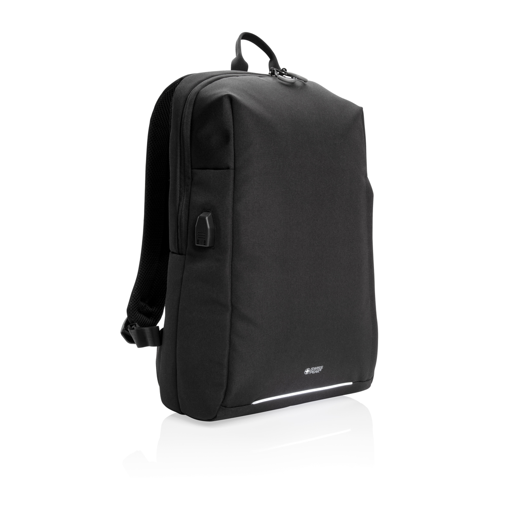 P763.161__B_1__2c0f072043ca4a1d92c684e318952cd6 Sac à dos avec port USB A ordinateur 15,6" Swiss Peak AWARE™ – Image 2