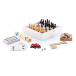 Set de jeux 5 en 1 en bois – Image 2