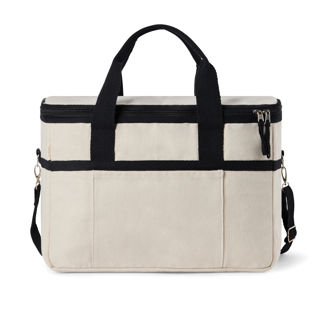 V422103__B_1__6f47bc566ca14bd99e192407d27a6030 VINGA Panier isotherme en toile recyclée AWARE™ Volonne – Image 3