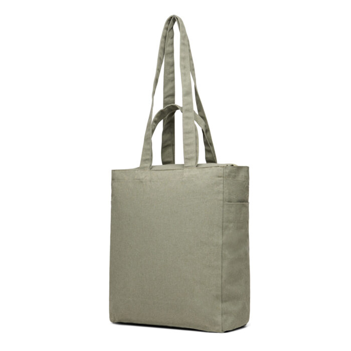VINGA Tote bag avec zip en toile recyclée Hilo AWARE™ – Image 5
