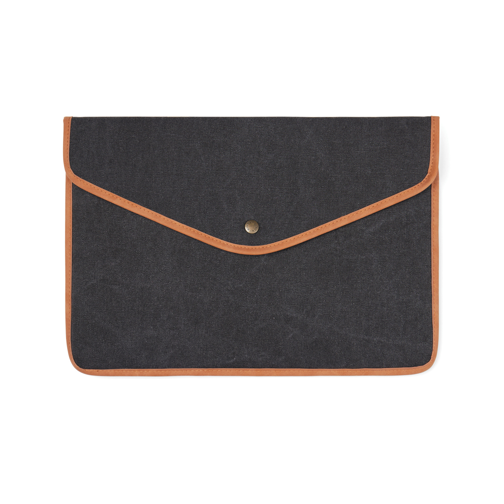 V7880301__B_1__6c30a39144444347a41f4d7339ecad22 VINGA Bosler Housse ordinateur 14" en toile recyclée GRS – Image 2