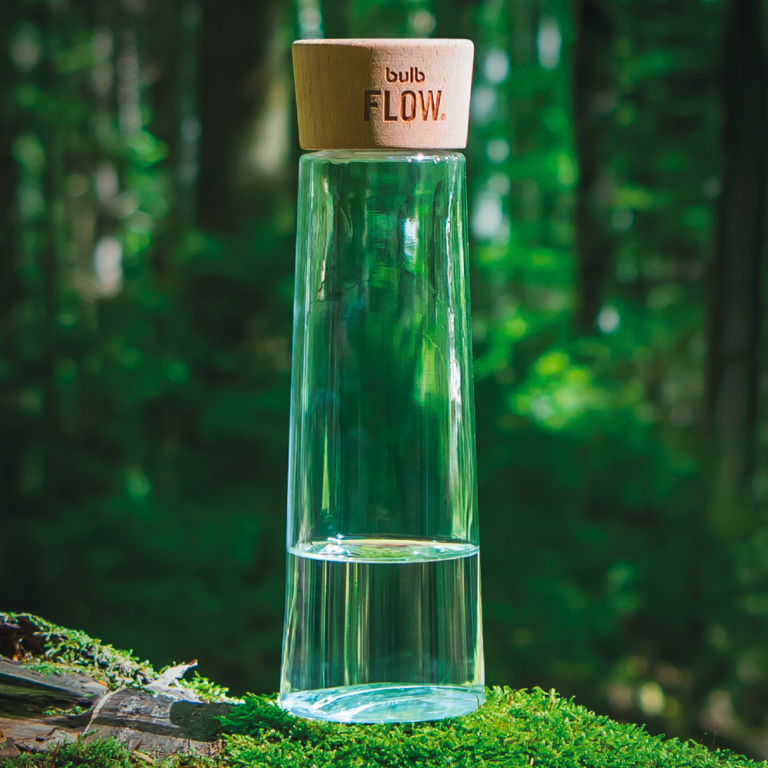 bulb FLOW bottle Swiss Made