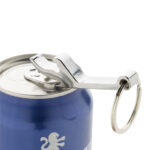 RCS recycled zinc alloy bottle opener keychain - Image 4