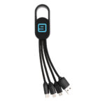 4-in-1 cable with carabiner clip - Image 6