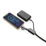 Terra RCS recycled PET phone cord with 60W dual charge cable - Image 10