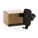 RCS recycled plastic 10W wireless charging car holder - Image 4