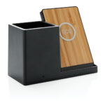 Chargeur 10W avec porte-stylo en ABS recyclé RCS Ontario – Image 2