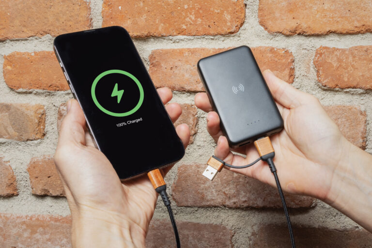 RCS recycled plastic 5.000 mAh 5W wireless powerbank - Image 9