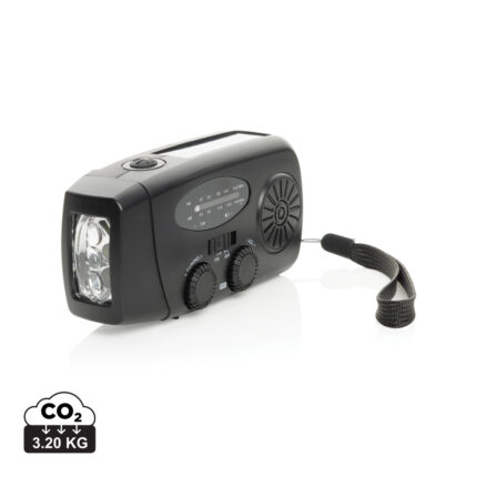 Radio d'urgence en plastique recyclé RCS RescueWave