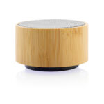 RCS recycled plastic and bamboo 3W wireless speaker - Image 3