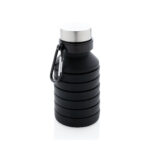 Leakproof collapsible silicone bottle with lid - Image 2