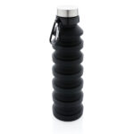 Leakproof collapsible silicone bottle with lid - Image 3