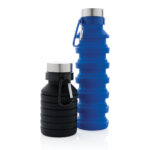 Leakproof collapsible silicone bottle with lid - Image 6