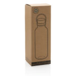 RCS RPET bottle with bamboo lid and handle - Image 11