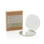 Miroir de maquillage à LED en plastique recyclé RCS Lumora – Image 6