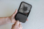 Ventilateur de bureau en plastique recyclé RCS Aervina – Image 8