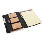 A4 cork conference folder with Deluxe pen - Image 8
