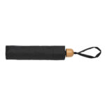 Mini parapluie 20.5" rPET 190T poignée bambou Impact AWARE – Image 4
