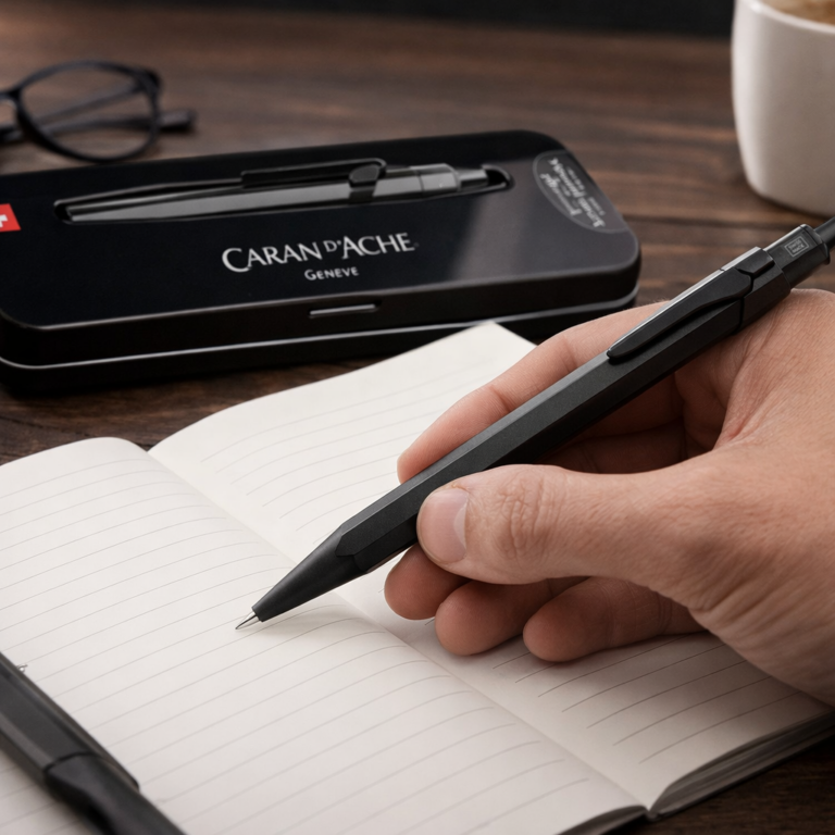 849 BLACK CODE BALLPOINT PEN Swiss Made
