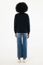 IQONIQ Elgon recycled cotton quarter zip sweater - Image 13