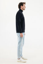 IQONIQ Elgon recycled cotton quarter zip sweater - Image 15