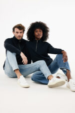 IQONIQ Elgon recycled cotton quarter zip sweater - Image 18